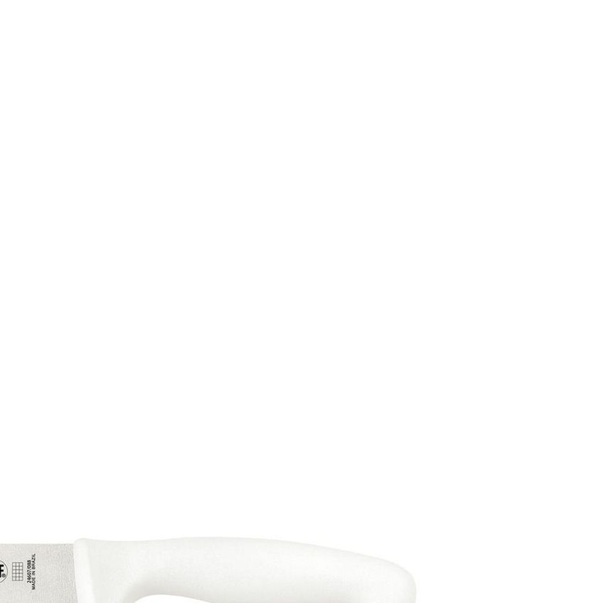 Faca Para Carne Profissional Master Aço Inox Cabo Polipropileno Antimicrobiano Branco Tramontina 8 - imagem 3