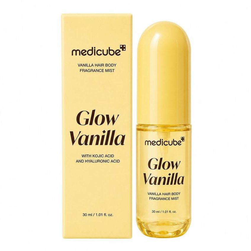 Body Mist Glow Vanilla Hair Body Fragrance Mist Gourmand 30ml Medicube - imagem 3