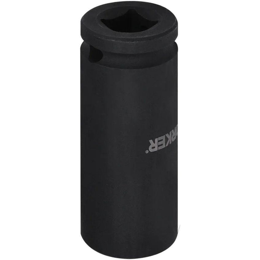 Soquete De Impacto Longo Sextavado 21mm Encaixe 1/2 Worker - imagem 2