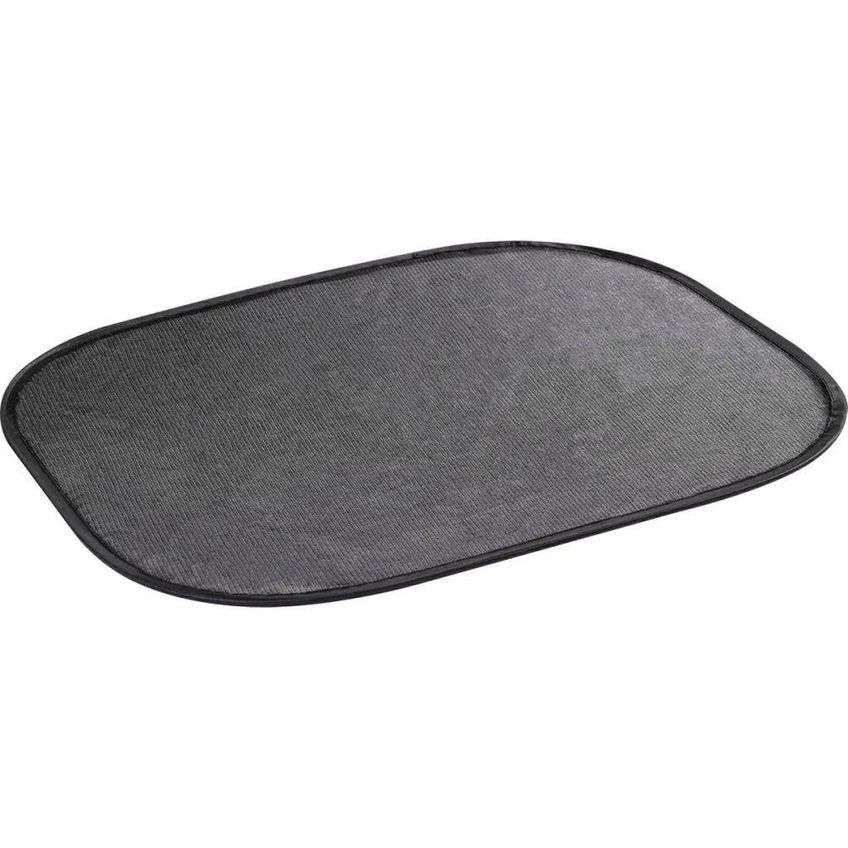 Para-sol Lateral Automotivo Preto Nylon Proteção Solar Ventosas 44cm 36cm Kala - imagem 5