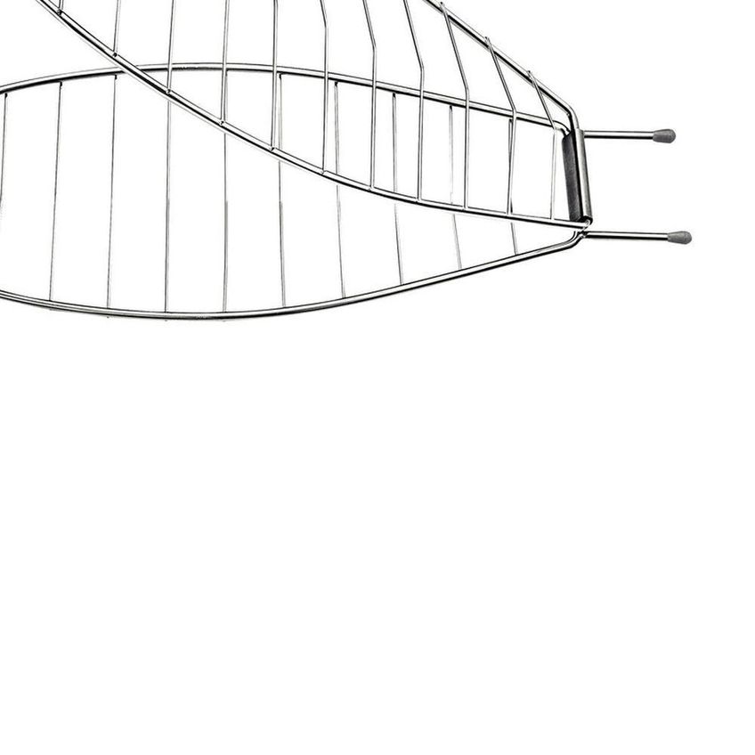 Grelha Para Churrasco Preparo De Carnes Aço Inox Estrutura Firme Área De Lazer Inox Tramontina - imagem 4