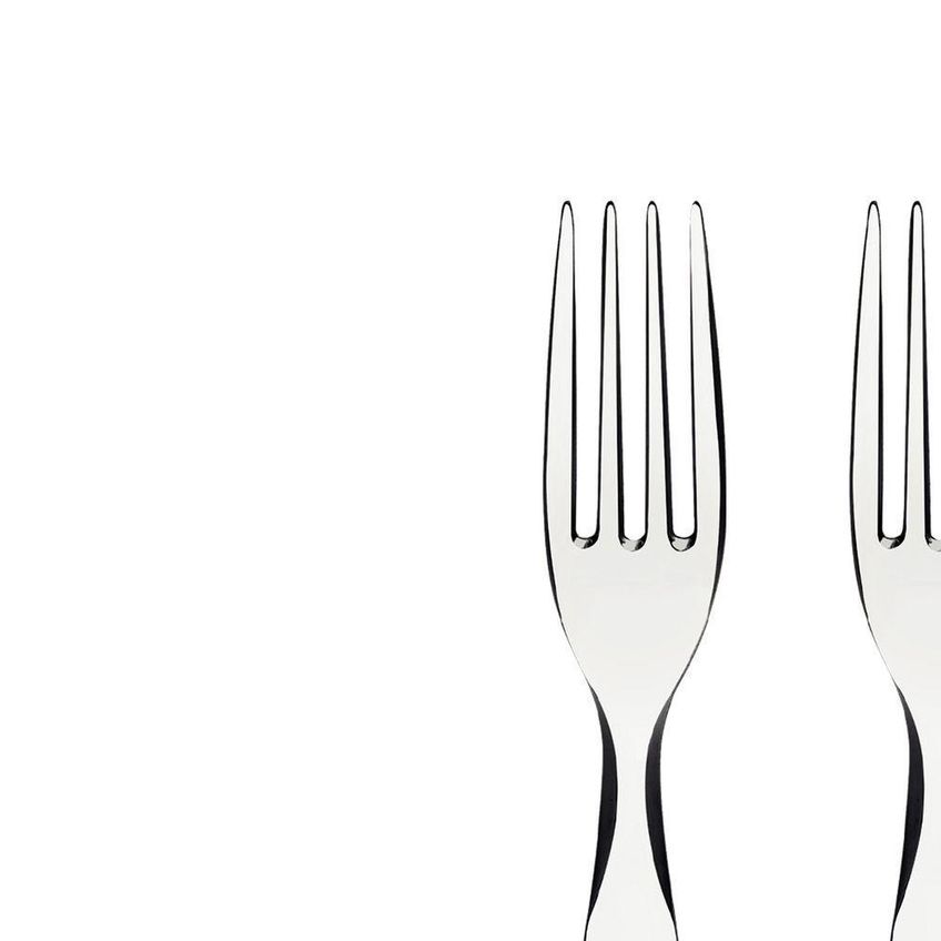 Conjunto De Garfos De Mesa Tradicional 3 Peças Aço Inox Madeira Marrom Tramontina - imagem 5