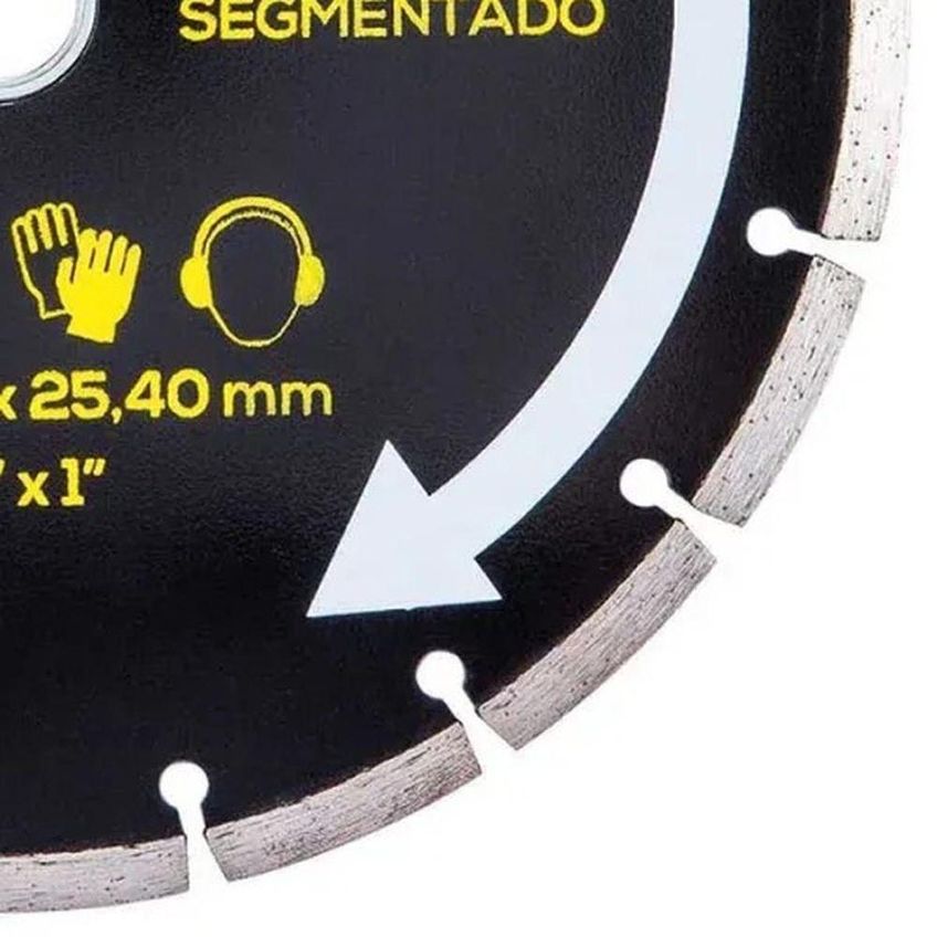 Disco Diamantado Segmentado 871842 Corte Seco Ou Refrigerado Com Agua Kala 230x25,4mm - imagem 3