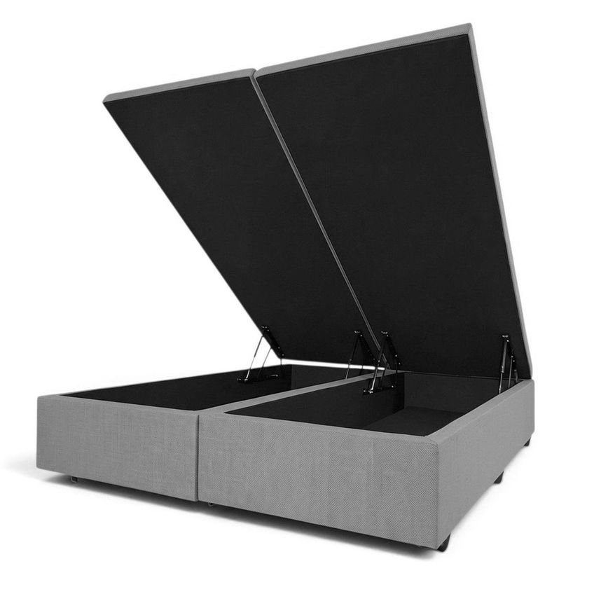 Base Box Baú Frontal Linhão Padrão S/A 41cm X 96cm Classic Cinza - imagem 5