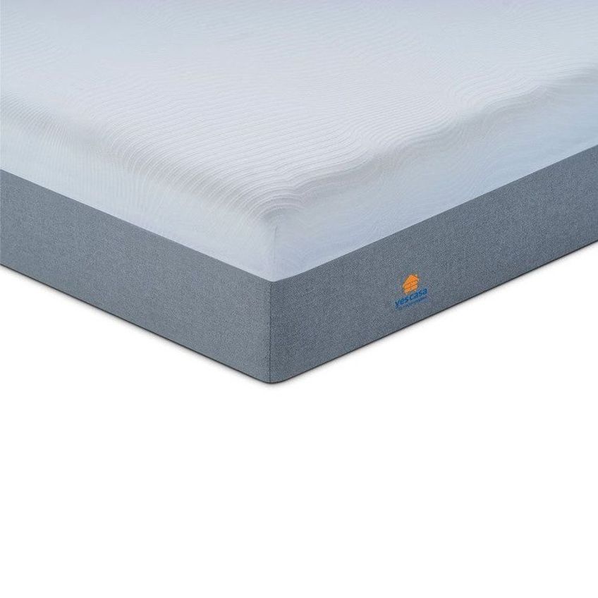 Colchão Super King Composto Com Espumas E Látex Branco/cinza - imagem 3