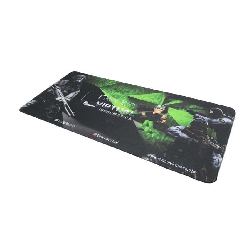 Mouse Pad 90x40cm Emborrachado Grande Estampa Fv - imagem 4