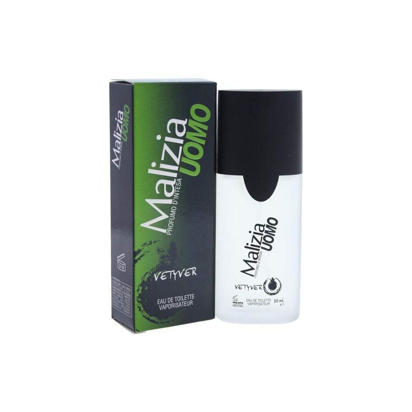 Perfume Malizia Uomo Vetyver Eau De Toilette 50ml Para Homens - imagem 3