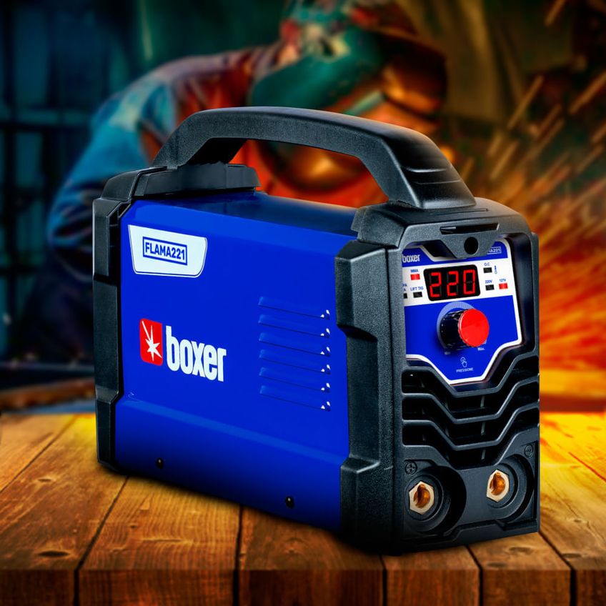 INVERSORA DE SOLDA FLAMA 221 220 VOLTS SEM MASCARA E PICARETA - 99488 - BOXER BOXER - imagem 4