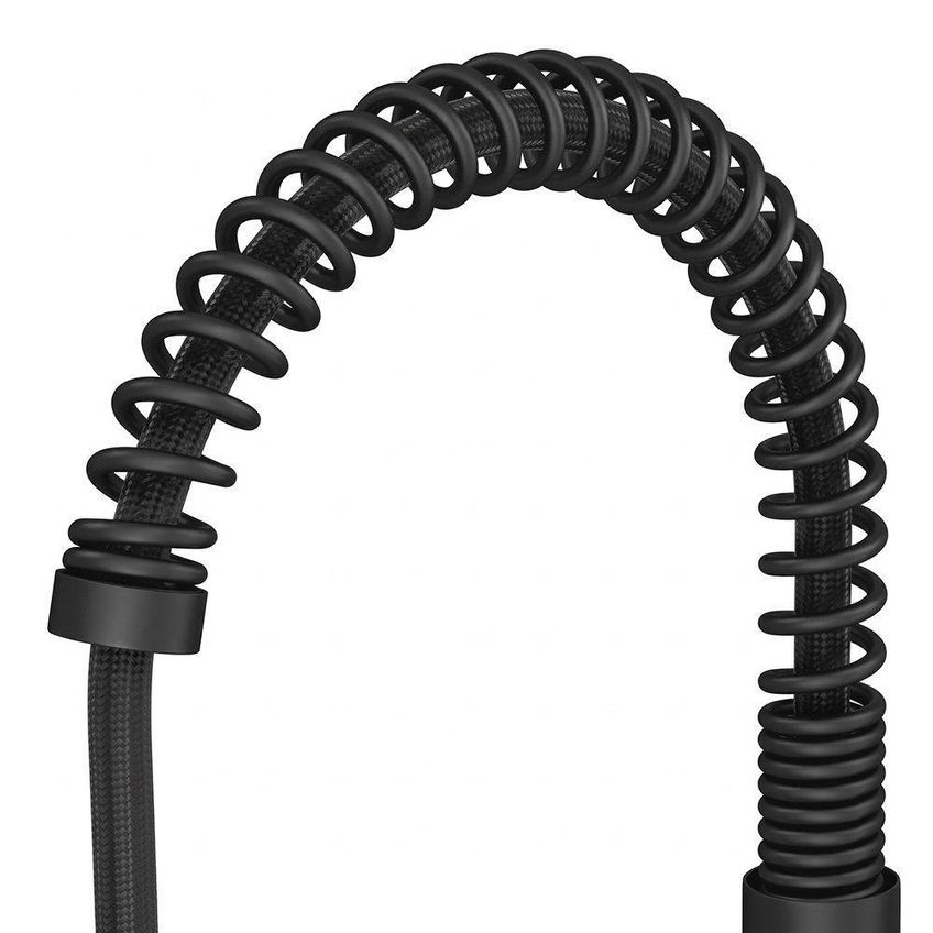 Torneira Misturador Monocomando Spin One Gourmet 2253.blmt Bica Alta Articulável Bancada Preto Deca - imagem 5