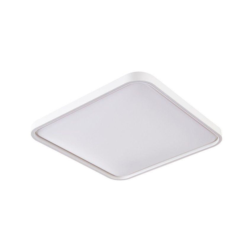 Plafon De Embutir Led Dimerizável Liny 90046 Quadrado Branco Bivolt Nordecor Iluminação - imagem 3