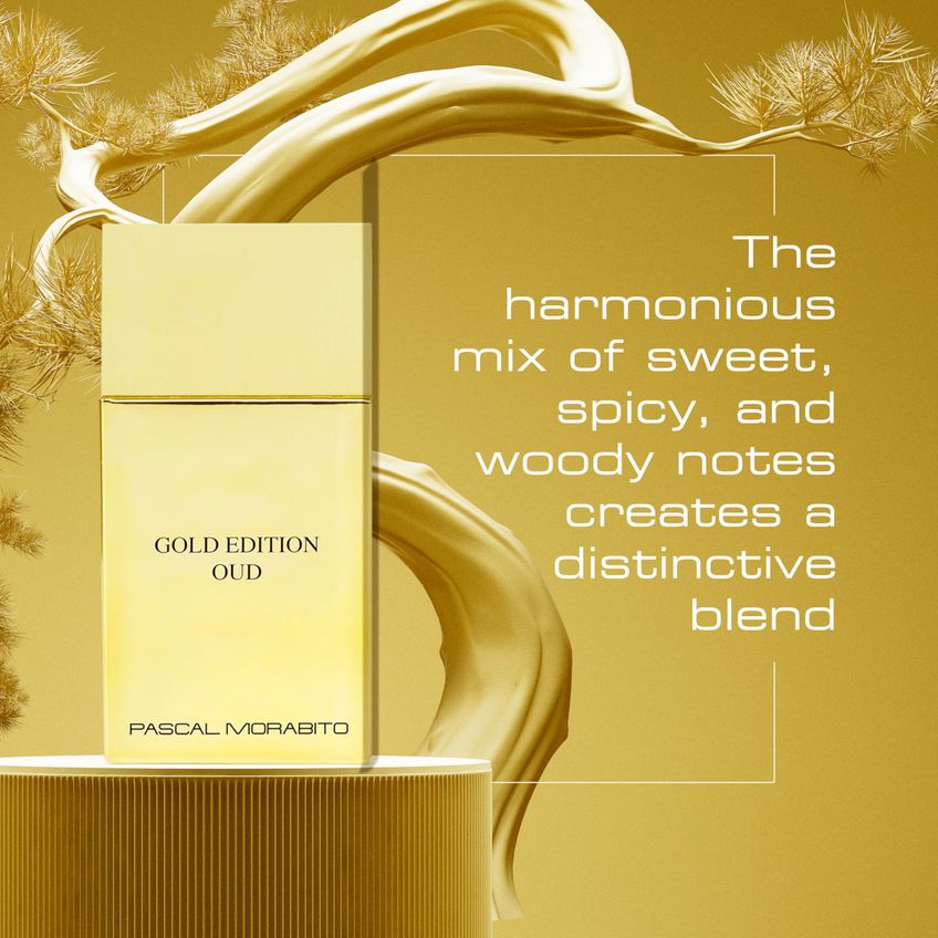 Perfume Pascal Morabito Gold Edition Oud 100 Ml Masculino - imagem 3