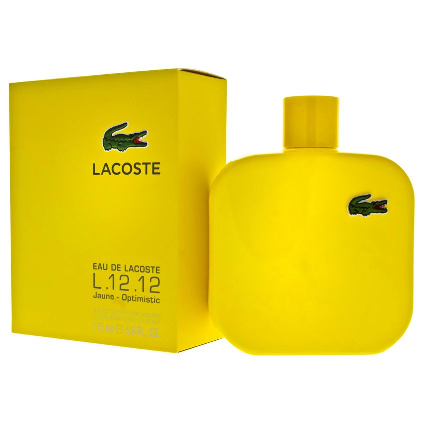 Perfume Lacoste Eau De L.12.12 Yellow Edt 175ml Para Homens - imagem 3
