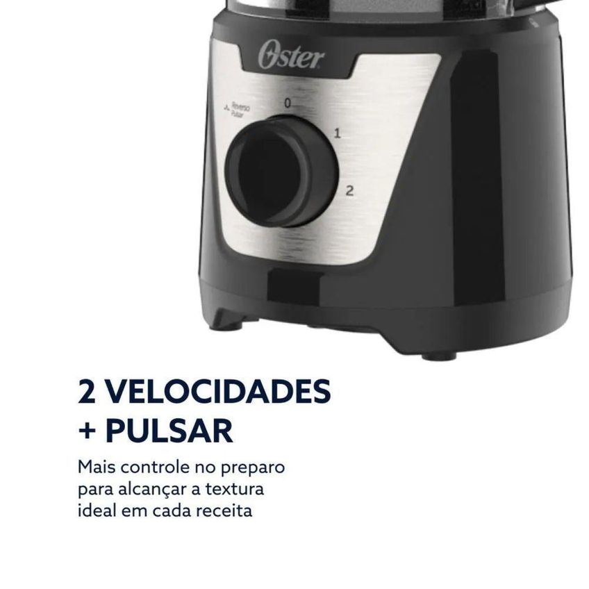 Multiprocessador Oster Multiprocessador De Alimentos 300w Preto 110v - imagem 5