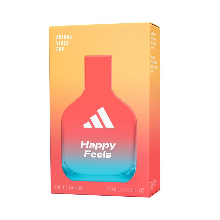 Perfume Adidas Vibes Happy Feels Unissex 100 Ml Edp - imagem 3