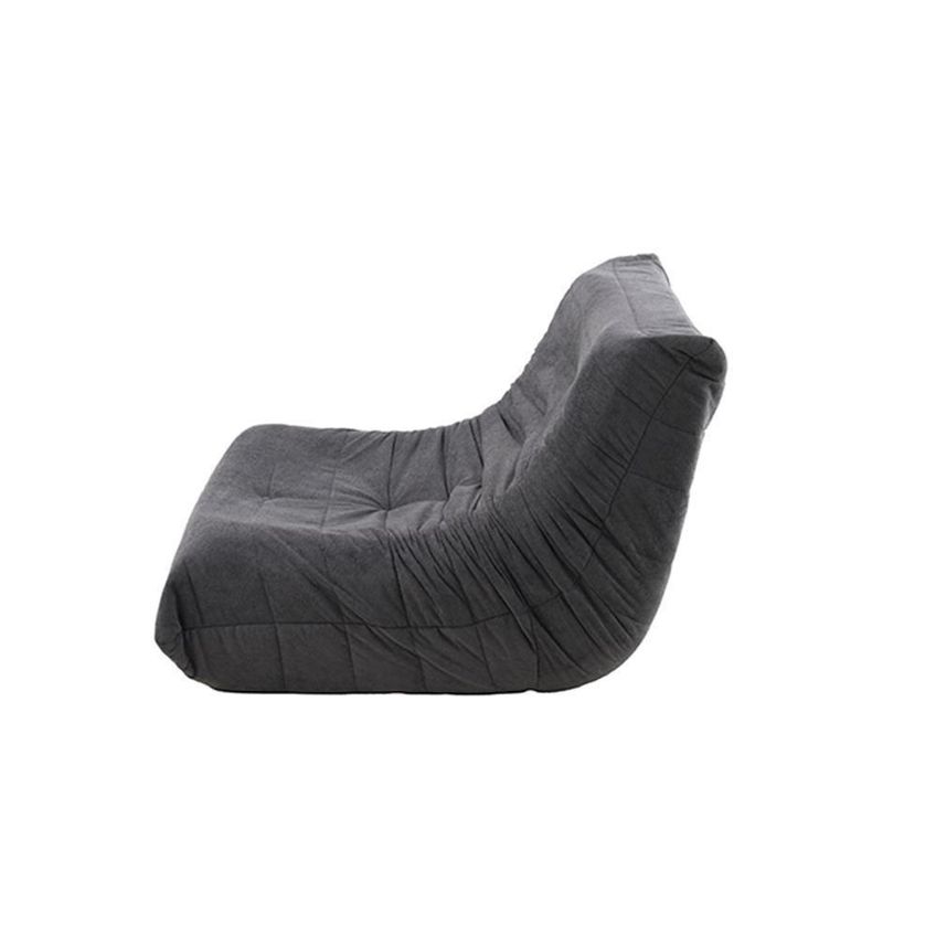 Poltrona Lounge 85cm A Vacuo Sync Espuma D28 Boucle Titanio Cinza Kappesberg - imagem 4