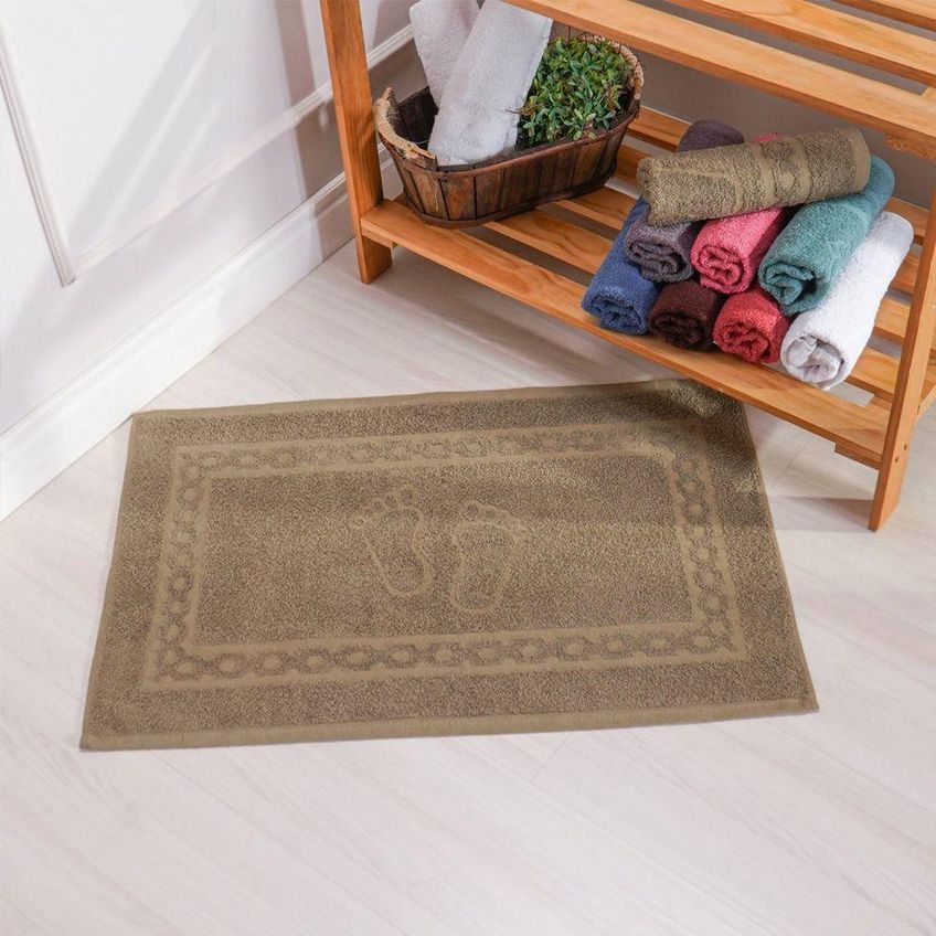 Toalha De Piso Luxo 100% Algodão 450g-m2 45x68cm Castor Bene Casa - imagem 3