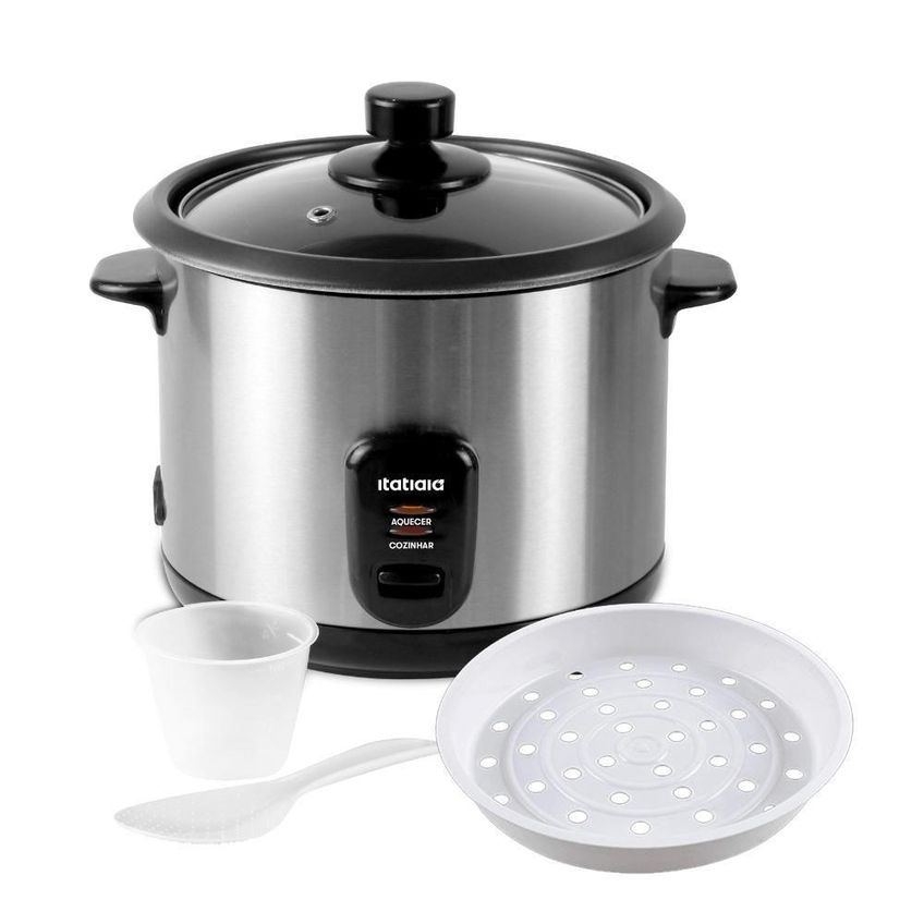 Panela De Arroz Elétrica Itatiaia Midi 1,8l 700w Preto 110v - imagem 3