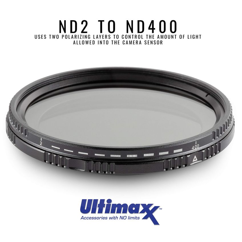 Filtro ND Variável Ultimaxx 67mm ND2-ND400 - imagem 4