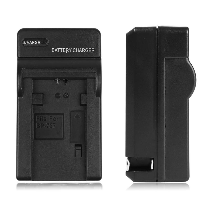 Carregador De Bateria Rainy King BP-727 Para Canon Vixia - imagem 3