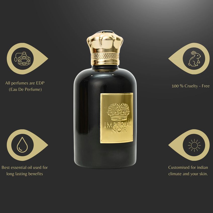 Colônia Lomitin Imperial Noir 100 Ml Eau De Parfum - imagem 3