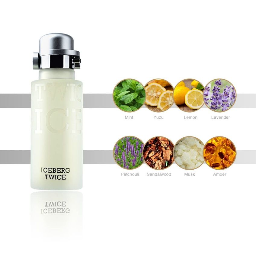 Perfume Iceberg Twice Man Edt 125ml Para Homens - imagem 4