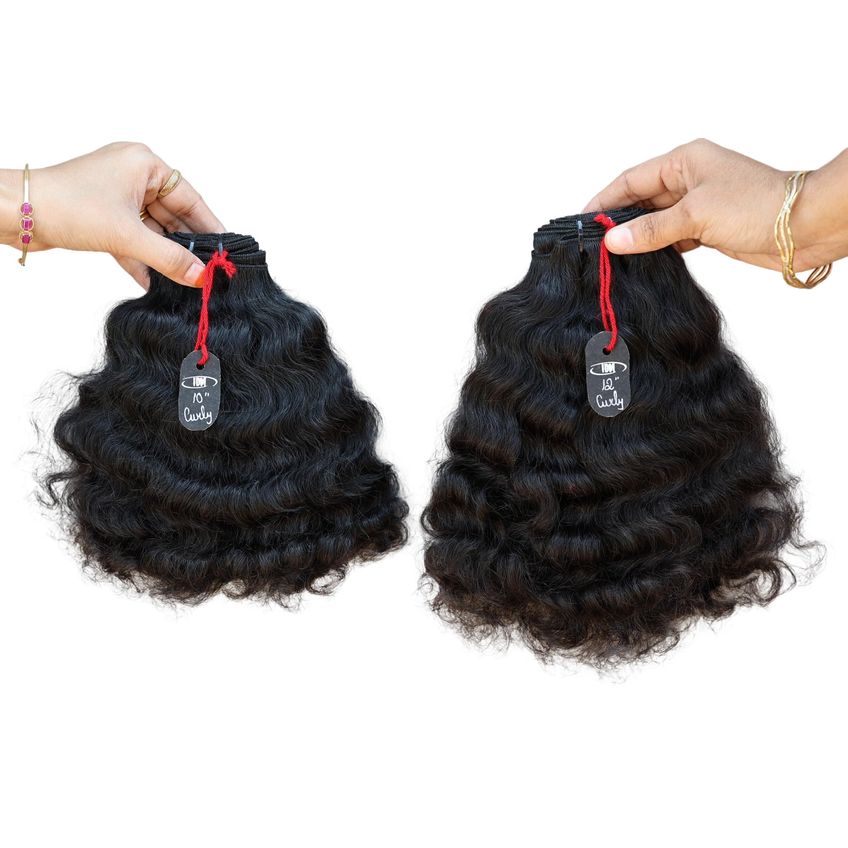 Extensão de Cabelo Idm 25cm/30cm Cacheado 2 Mechas - imagem 3