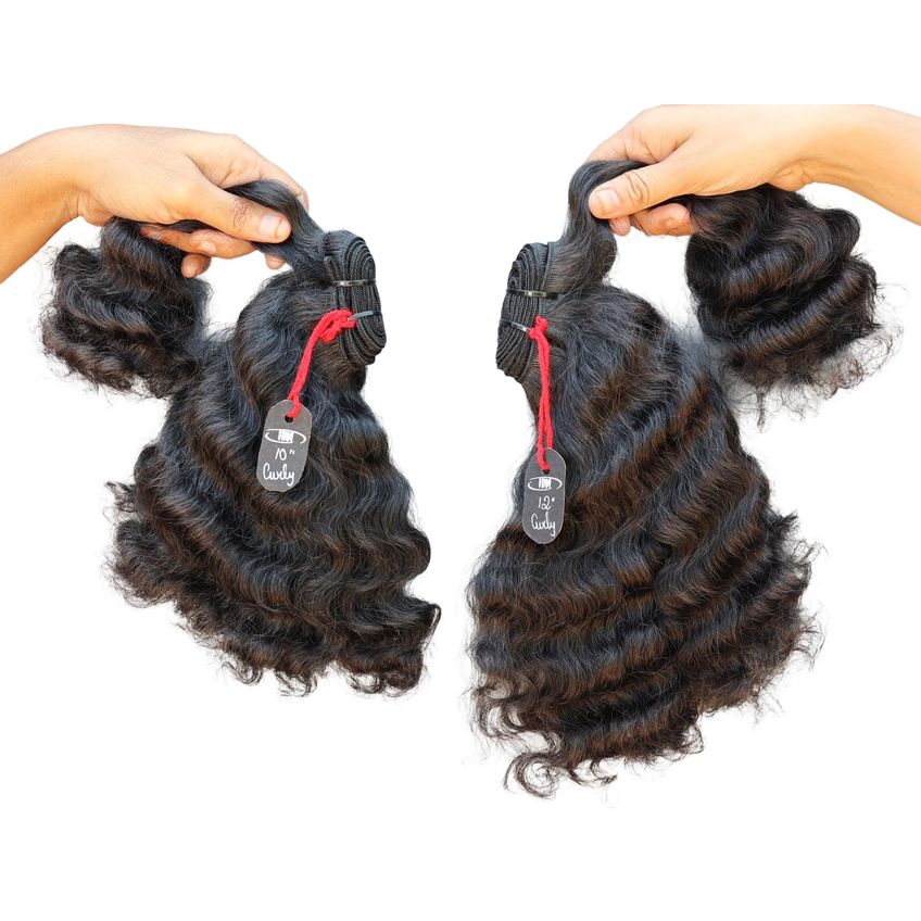 Extensão de Cabelo Idm 25cm/30cm Cacheado 2 Mechas - imagem 4