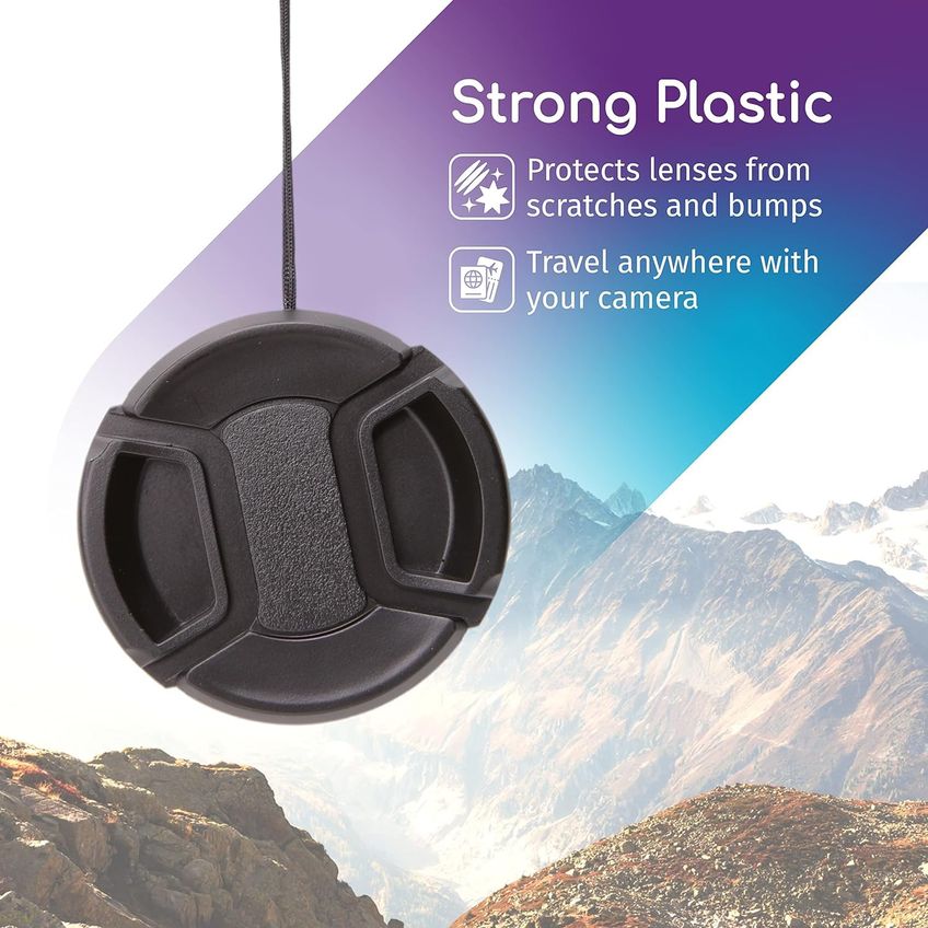 Tampa De Lente Camdesign 77 mm De Encaixe Rápido Para Dslr - imagem 4