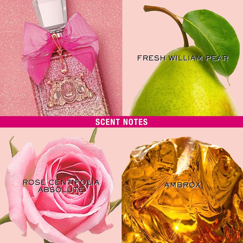 Perfume Juicy Couture Viva La Juicy Rosé Eau De Parfum 100ml - imagem 4