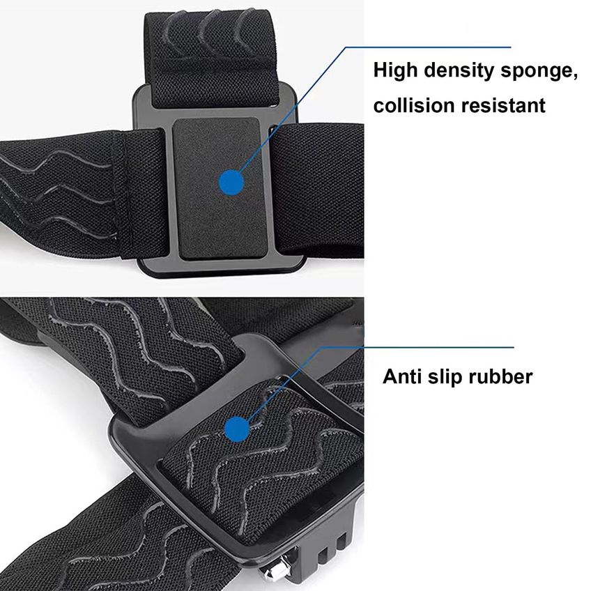 Suporte De Cabeça Vividstarry Para Gopro/akaso/dragon Touch - imagem 4