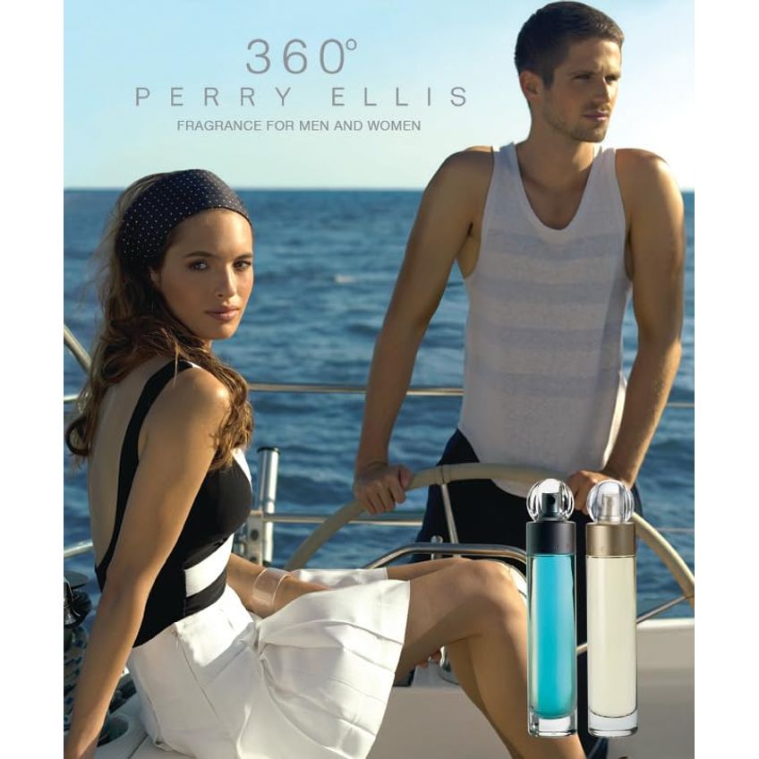 Mini Conjunto De Presentes Femininos Perfume Perry Ellis 360°, 4x7ml - imagem 4