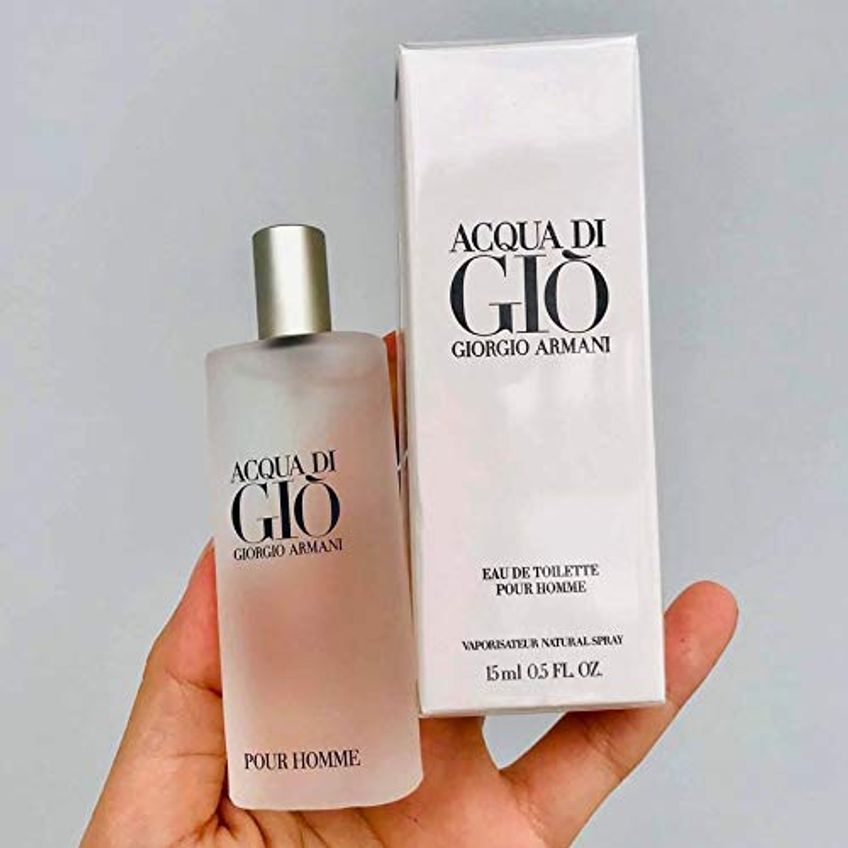 Perfume Giorgio Armani Acqua Di Gio Eau De Toilette 15ml Para Homens - imagem 3