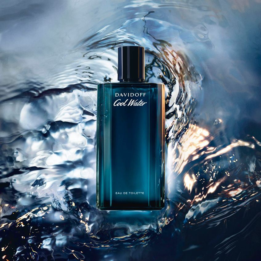 Conjunto De Perfumes Davidoff Cool Water Para Homens, 3 Peças - imagem 3