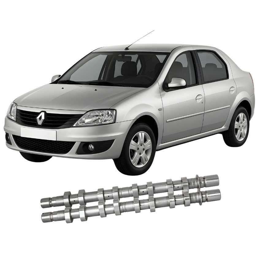 PAR EIXO COMANDO LIVINA DUSTER SANDERO LOGAN 1.6 K4M FLEX - imagem 5