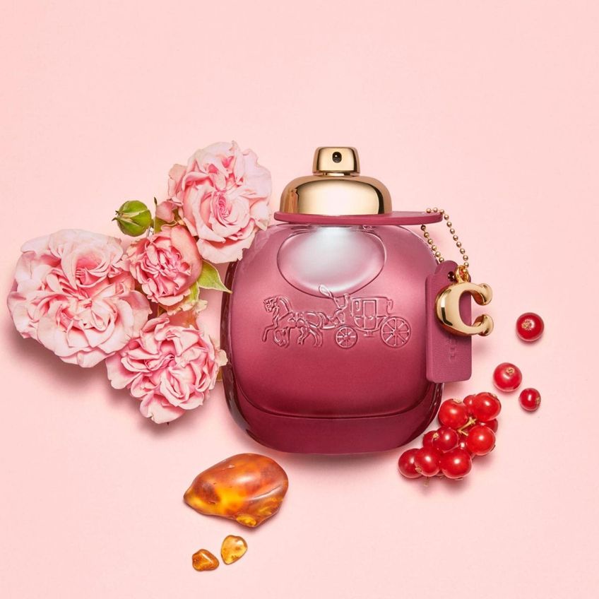 Treinador Wild Rose Eau De Parfum Spray 3 Oz - imagem 3