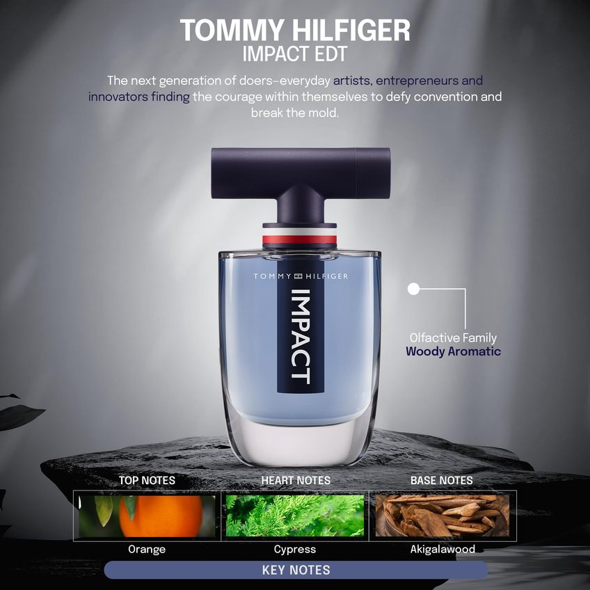 Perfume Tommy Hilfiger Impact Edt 100ml Para Homens - imagem 4
