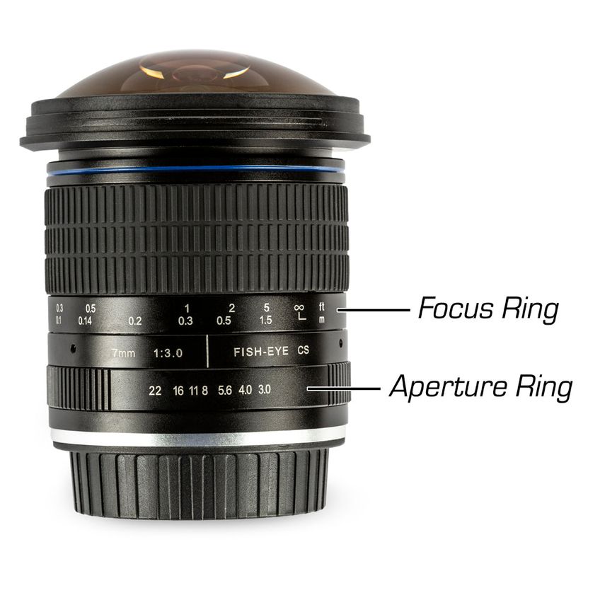 Lente Fisheye Ultimaxx AP-8MC 7mm F/3.0 MF - imagem 3