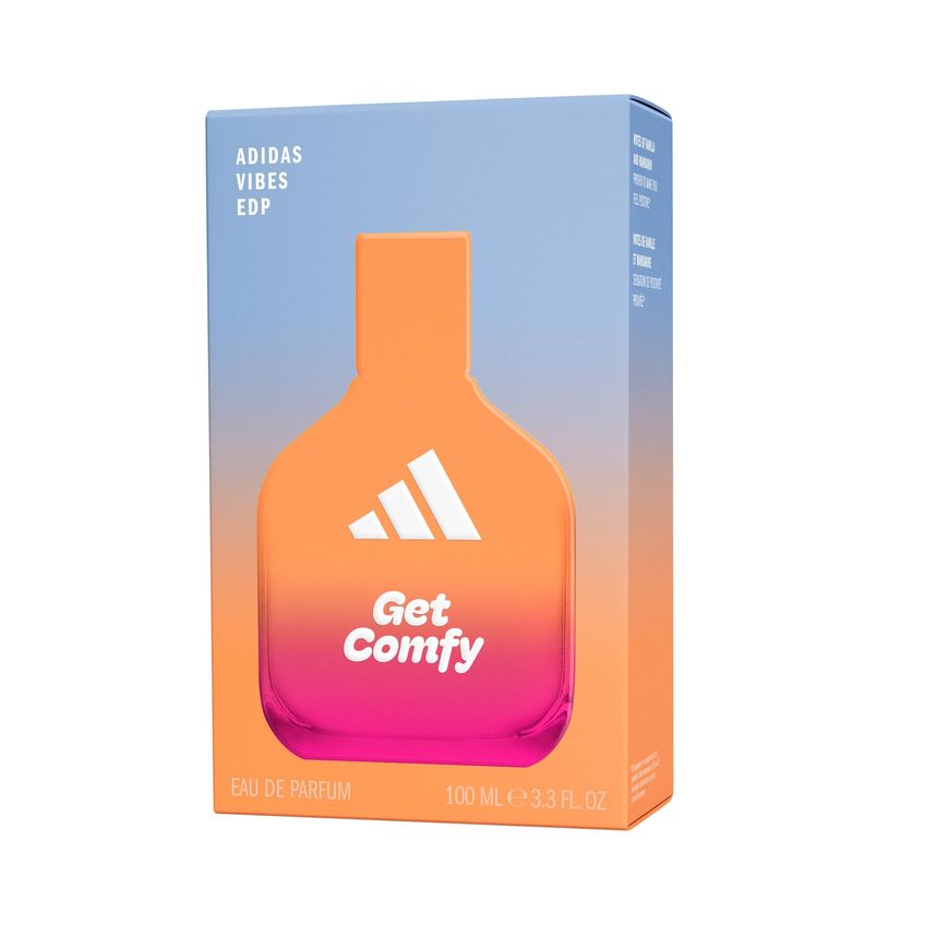 Perfume Adidas Vibes Get Comfy 100 Ml Eau De Parfum Spray Unissex - imagem 3