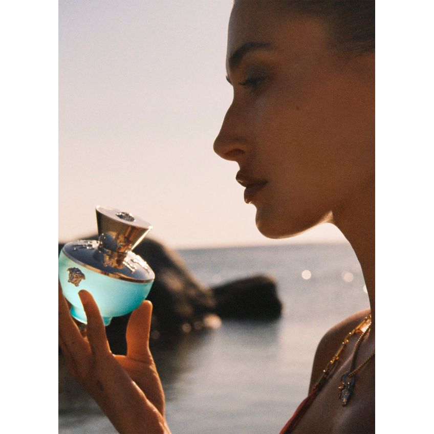 Perfume Versace Dylan Turquoise Pour Femme Eau De Toilette 100ml - imagem 3