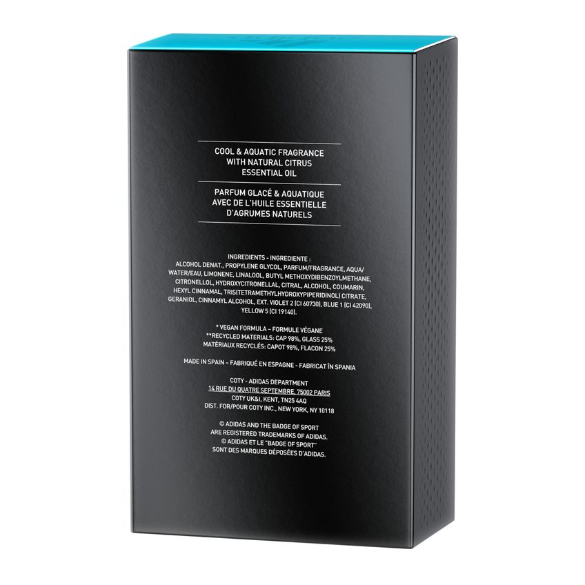 Perfume Adidas Ice Dive Eau De Toilette 100ml Para Homens - imagem 3