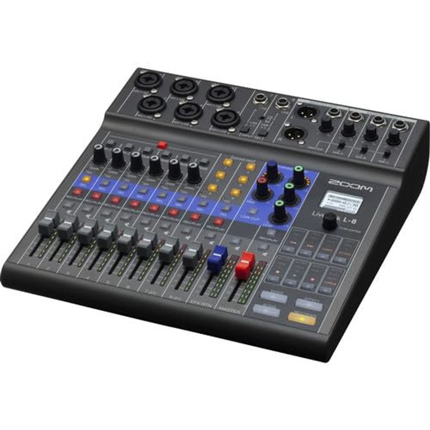 Mesa De Som Zoom Livetrak L-8 8 Canais Kit De Cabos - imagem 4