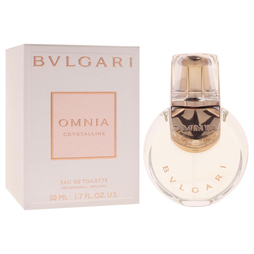 Perfume Bvlgari Omnia Crystalline 50 Ml Edt Recarregável - imagem 3