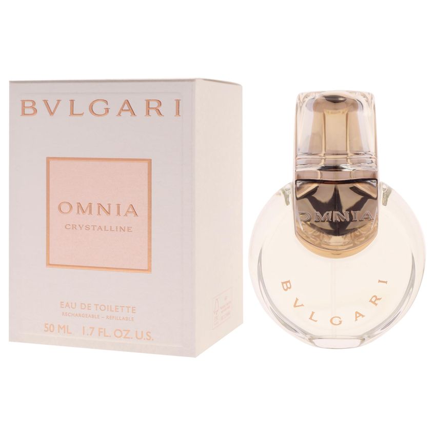Perfume Bvlgari Omnia Crystalline 50 Ml Edt Recarregável - imagem 4