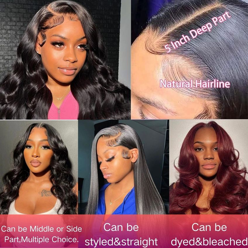 Fecho Little Fairy 5x5 Body Wave 30 Cm Hd Lace 150% De Densidade - imagem 4