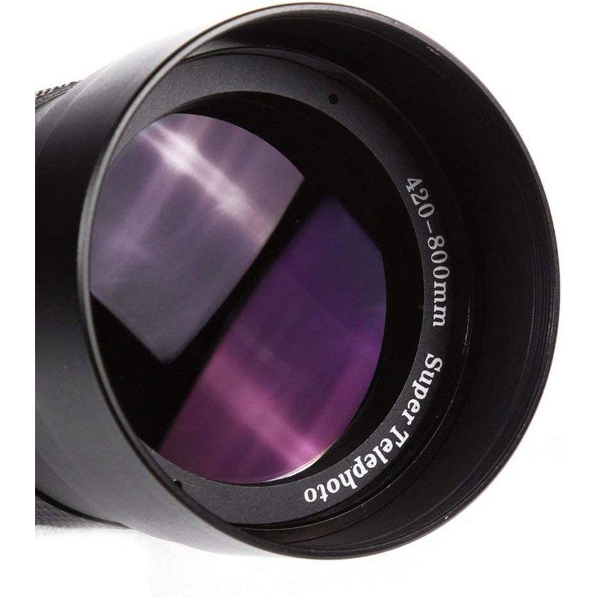 Lente Hersmay 420-800mm F/8.3-16 Com Adaptador Mft - imagem 4