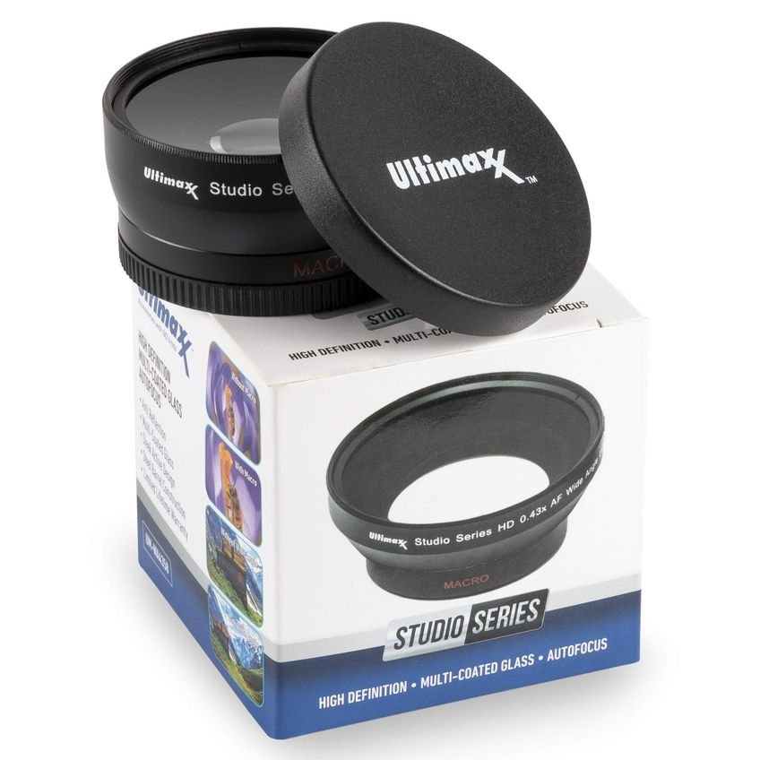 Lente Ultimaxx 0,43x Grande Angular 72 mm Com Rosca - imagem 3