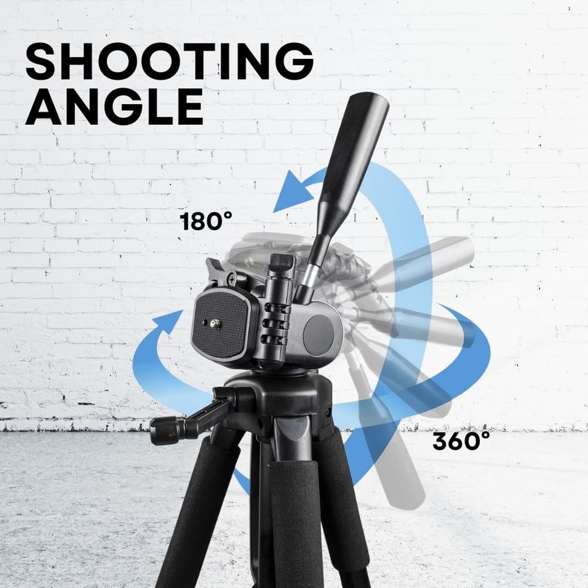 Tripé Ultimaxx 150 cm De Alumínio Para Dslr E Filmadora - imagem 3