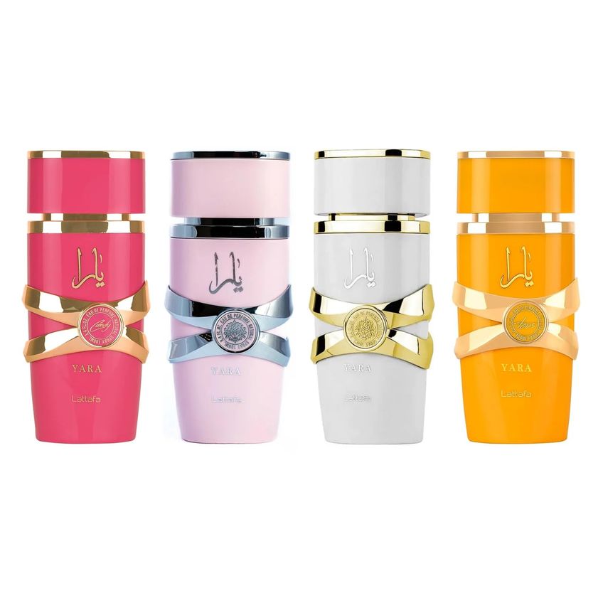 Perfume Lattafa Yara Collection Eau De Parfum 4x5ml Para Mulheres - imagem 3