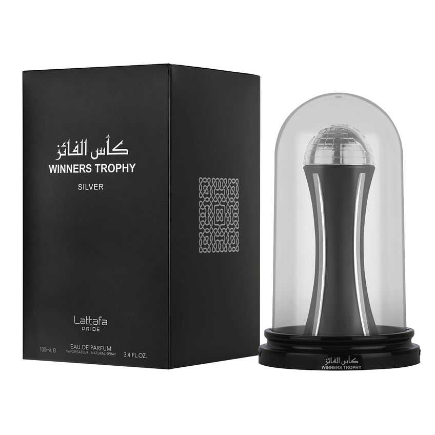 Perfume Lattafa Al Khas Winners Trophy Silver Eau De Parfum 100ml - imagem 4