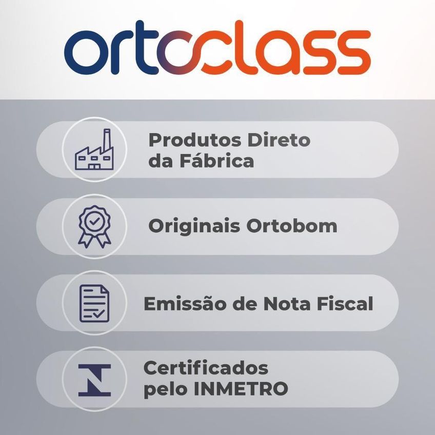Cama Box Queen Iso 100 D33 Espuma Misto Courino Branco Ortobom - imagem 5